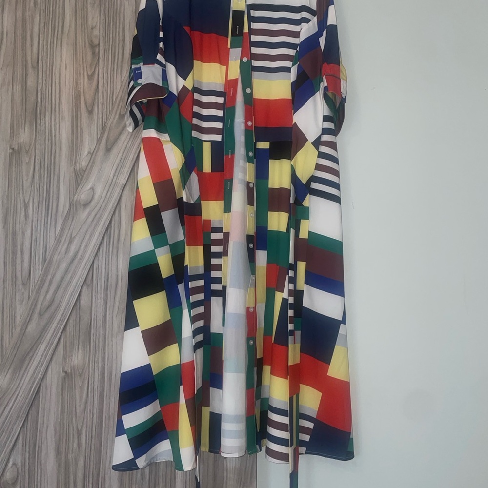 Buxom Curvy Multicolor Dress